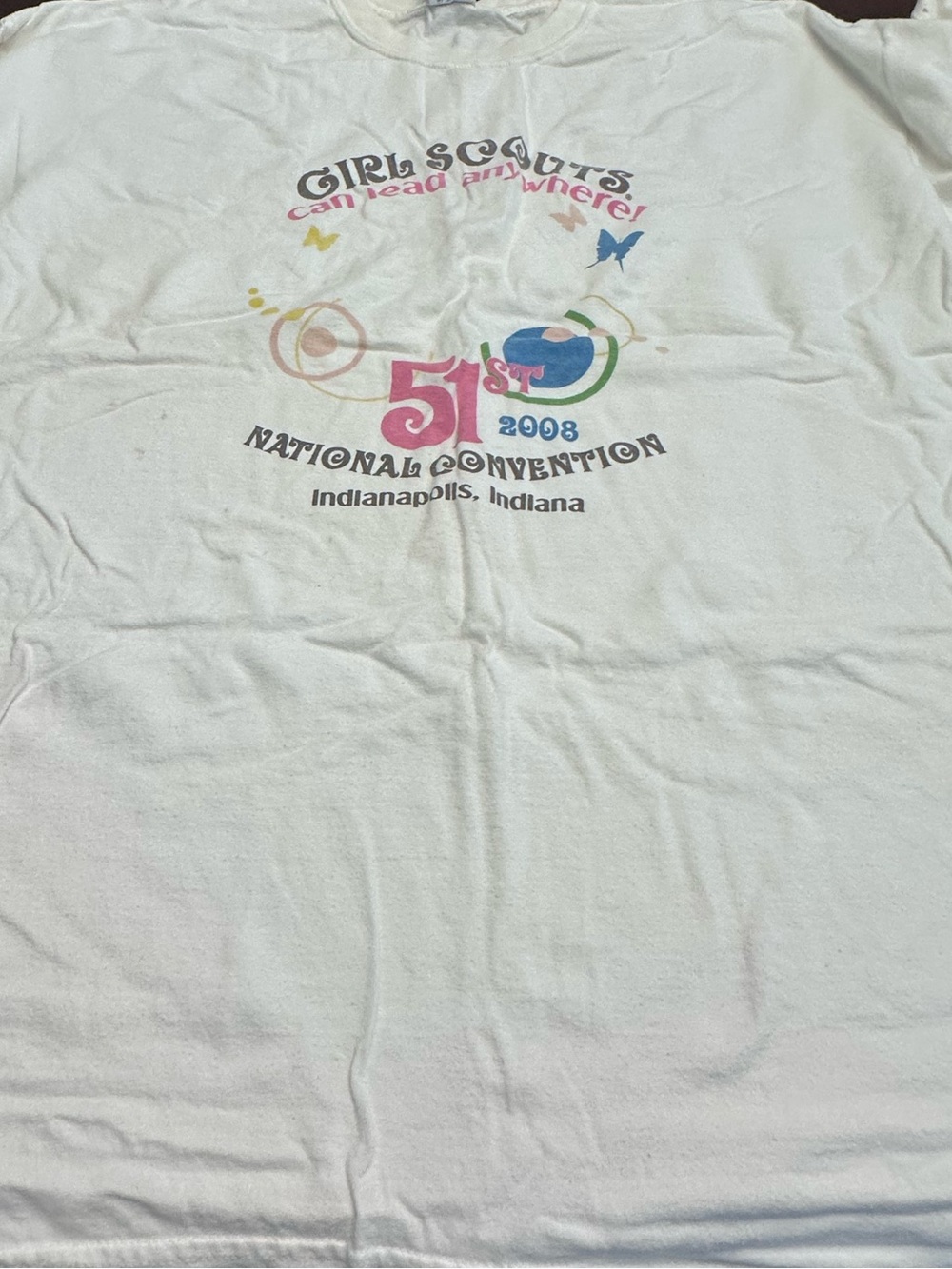 Vintage Girl Scouts National Convention Graphic T-Shirt
